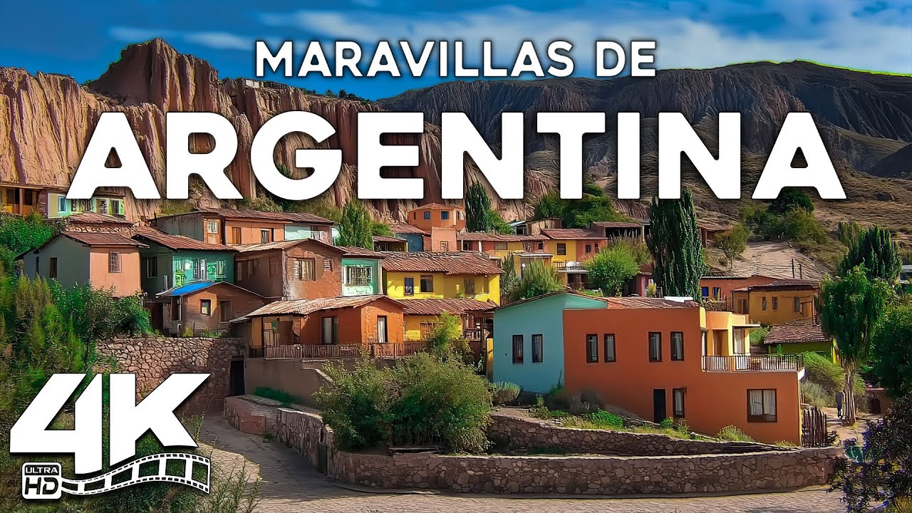 MARAVILLAS DE ARGENTINA | Los lugares más bellos y sus curiosidades | Guía de viaje en 4K