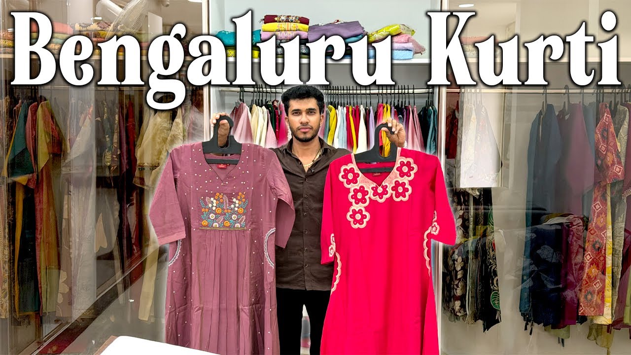 Bangalore Kurti Wholesale / Kurti Manufacturer / Kinvi Kurti 