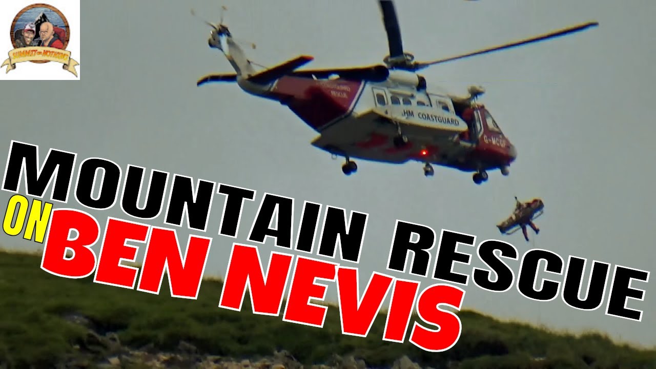 Mountain Rescue on Ben Nevis - Ben Nevis Mountain HIke pt3