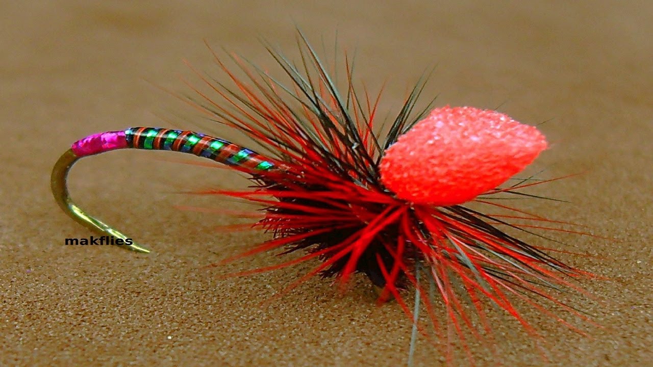 Fly Tying  UV Quill Klinkhammer River Fly by mak