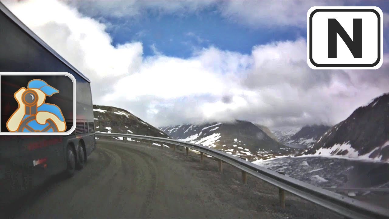 Norge. Rv15, Rv63. [ Grasdalstunnelen - Dalsnibba - Geiranger ]