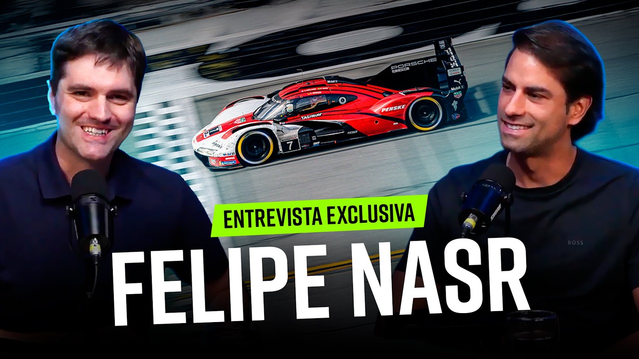 Exclusivo: Entrevistamos Felipe Nasr, vencedor das 24h de Daytona e tricampeão do IMSA. #racing