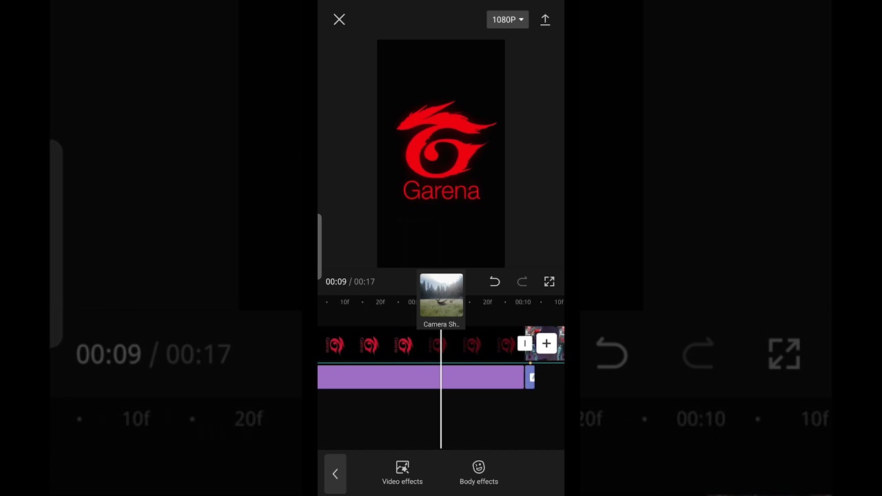 Shape Of You 🔥// Capcut editing tutorial, ff edit tutorial, lobby edit ff #shorts​