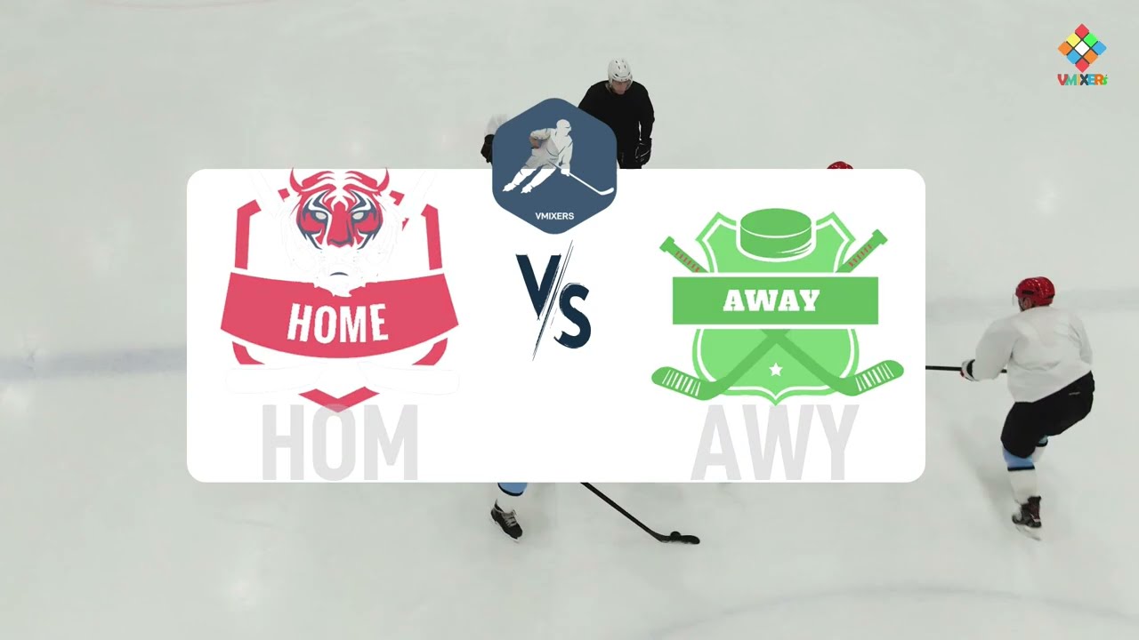 VMIXERS ICE HOCKEY XAML FULL PACK for VMIX