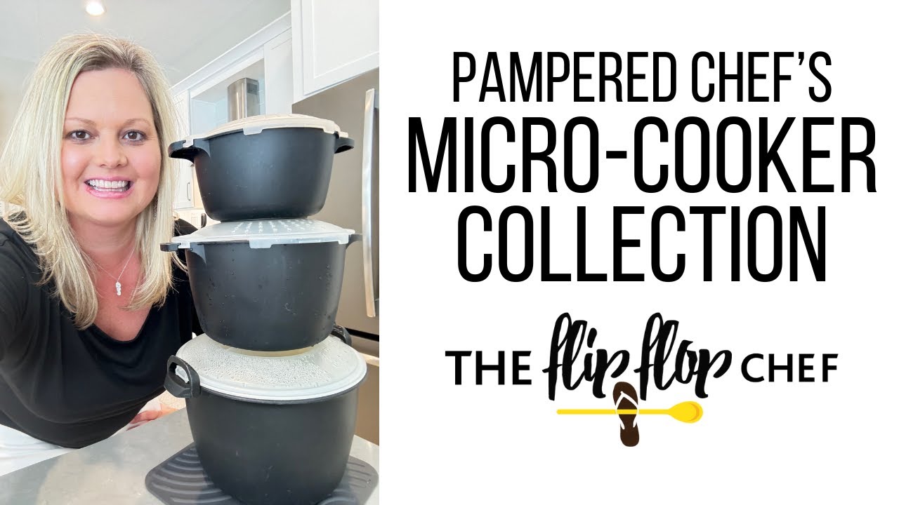 Pampered Chef Micro Cooker Collection! BPA FREE & NO recycled Plastics.