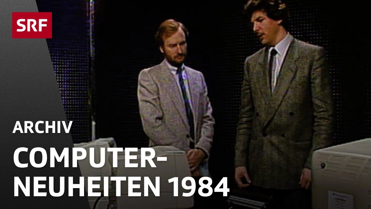 Computer-Neuheiten: Touchscreen und Sprachsteuerung (1984) | Computer Retro | SRF Archiv