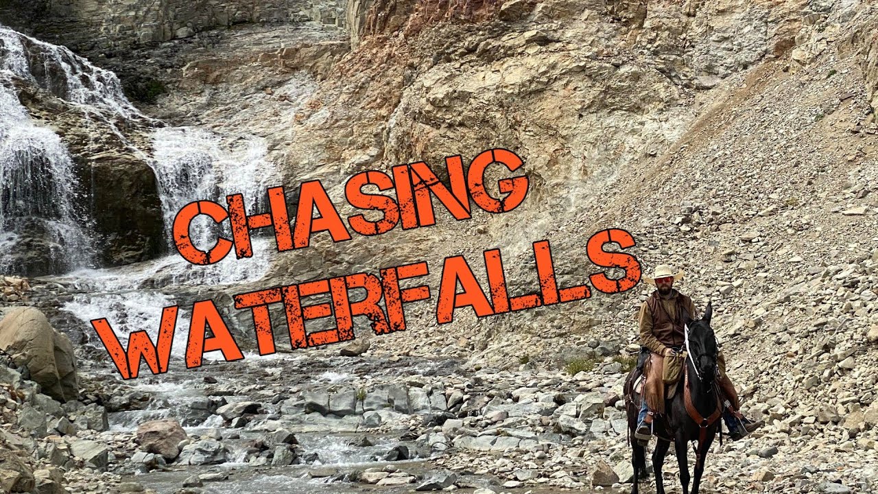 Searching for waterfalls on horseback