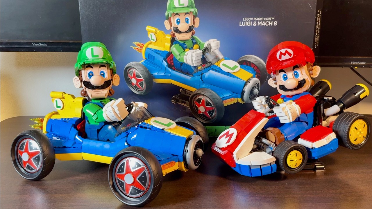 LEGO Mario Kart Luigi & Mach 8 (72050) - 2026 Set Review