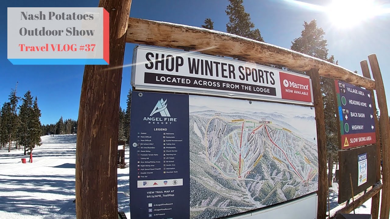 Downhill Skiing at Angel Fire Resort in New Mexico