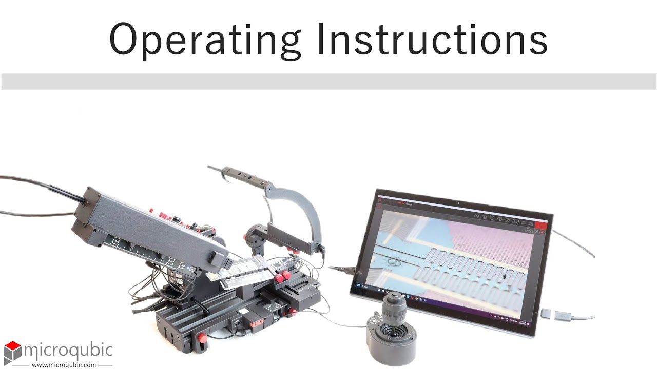 3. OPERATING INSTRUCTIONS | MCRL700 3D Imager Pro