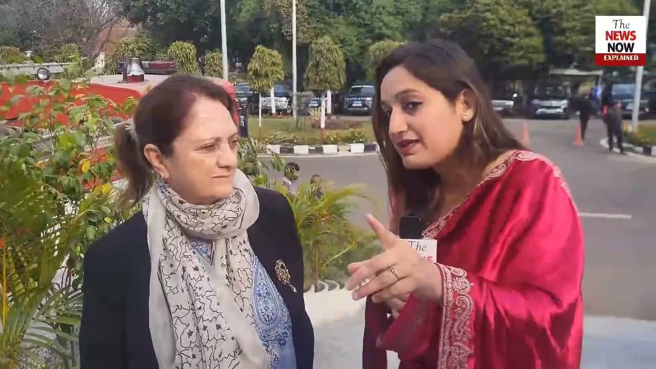 MLA  Shamim Firdous Exclusive Conversation TNN Outside J&K Legislative Assembly
