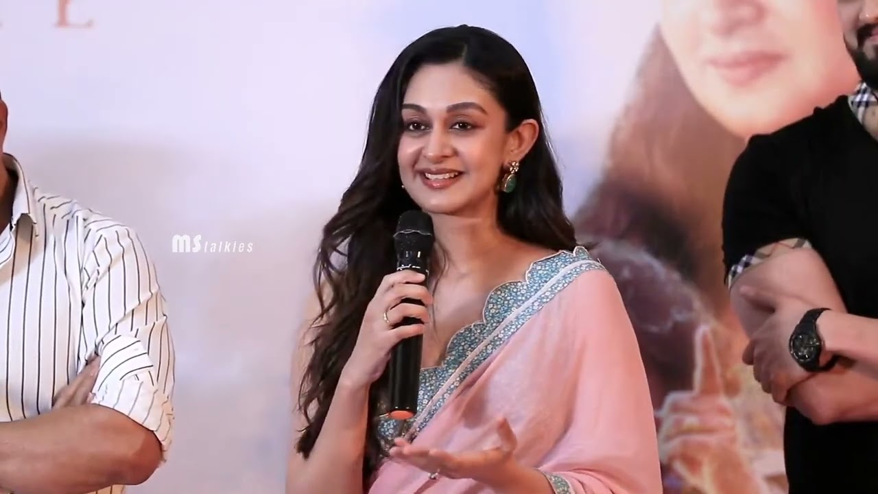 Actress Aishwarya Arjun Speech @ Seetha Payanam Thanks Meet | MS Talkies