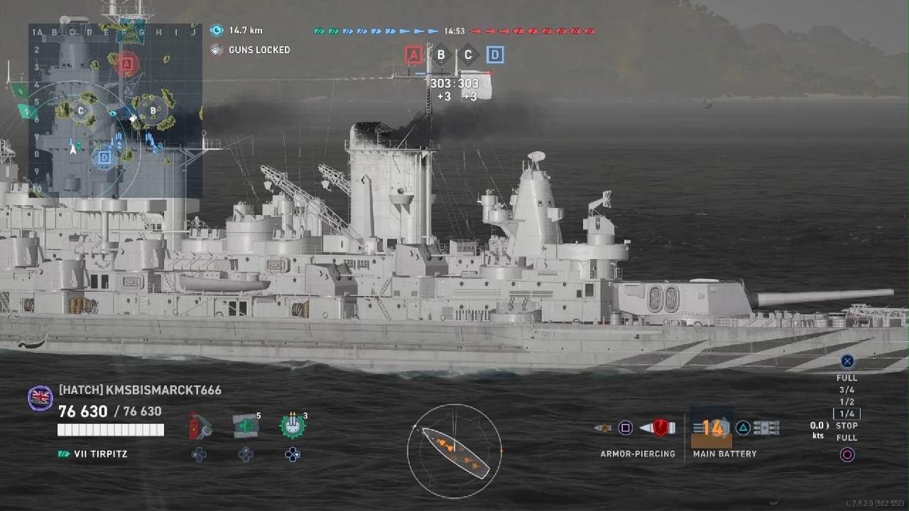 World of Warships: Legends My best Tirpitz game yet