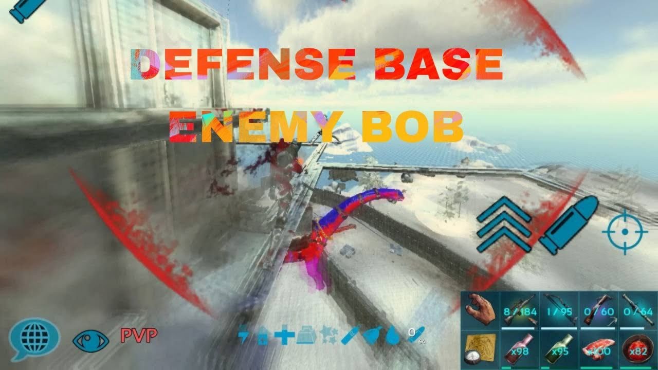 Defending Base and rushing in fob - Ark Mobile