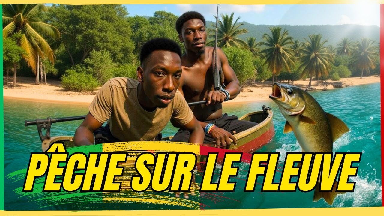 J’ai pêché sur le fleuve Niger à Bamako 🇲🇱