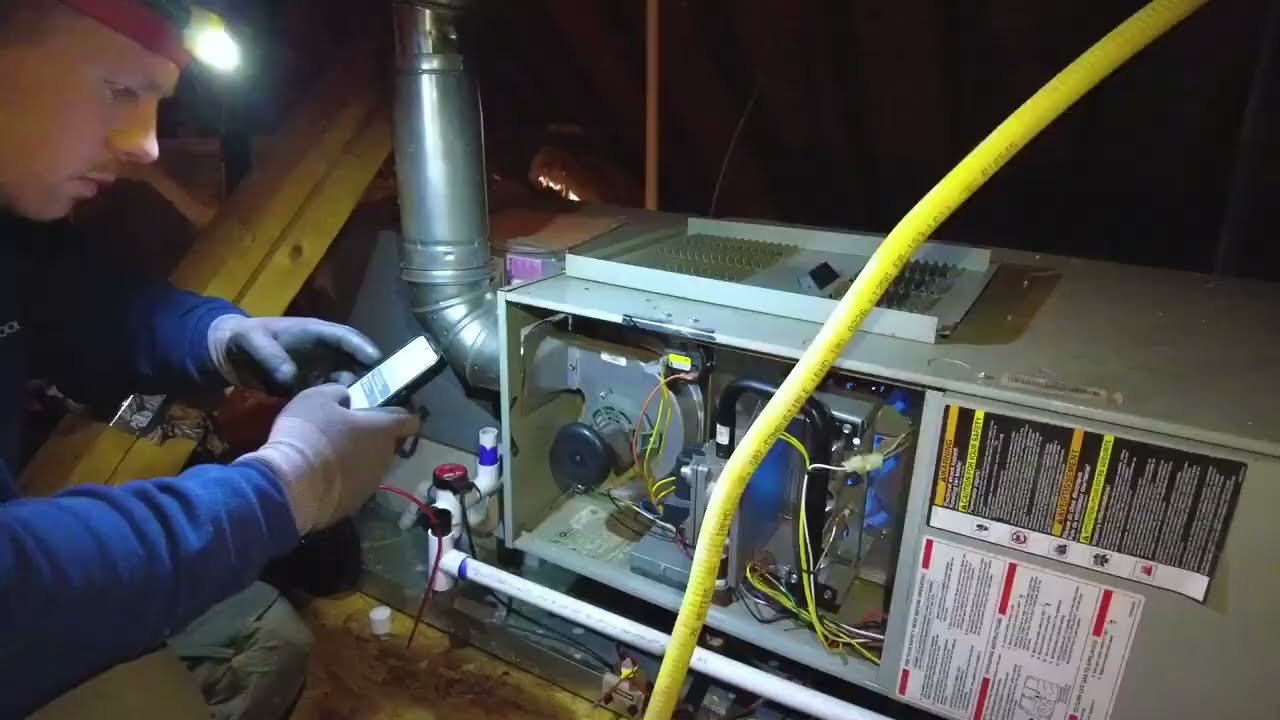 Как правильно выполнить полное техническое обслуживание печи Trane 80% в зимний период?