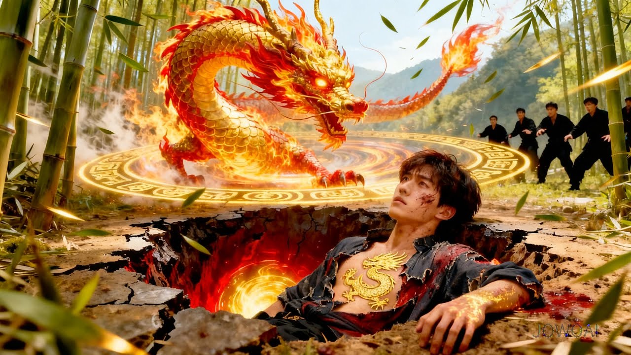Mendigo jogado na selva desperta o Rei Dragão e volta invencível para dizimar a máfia!