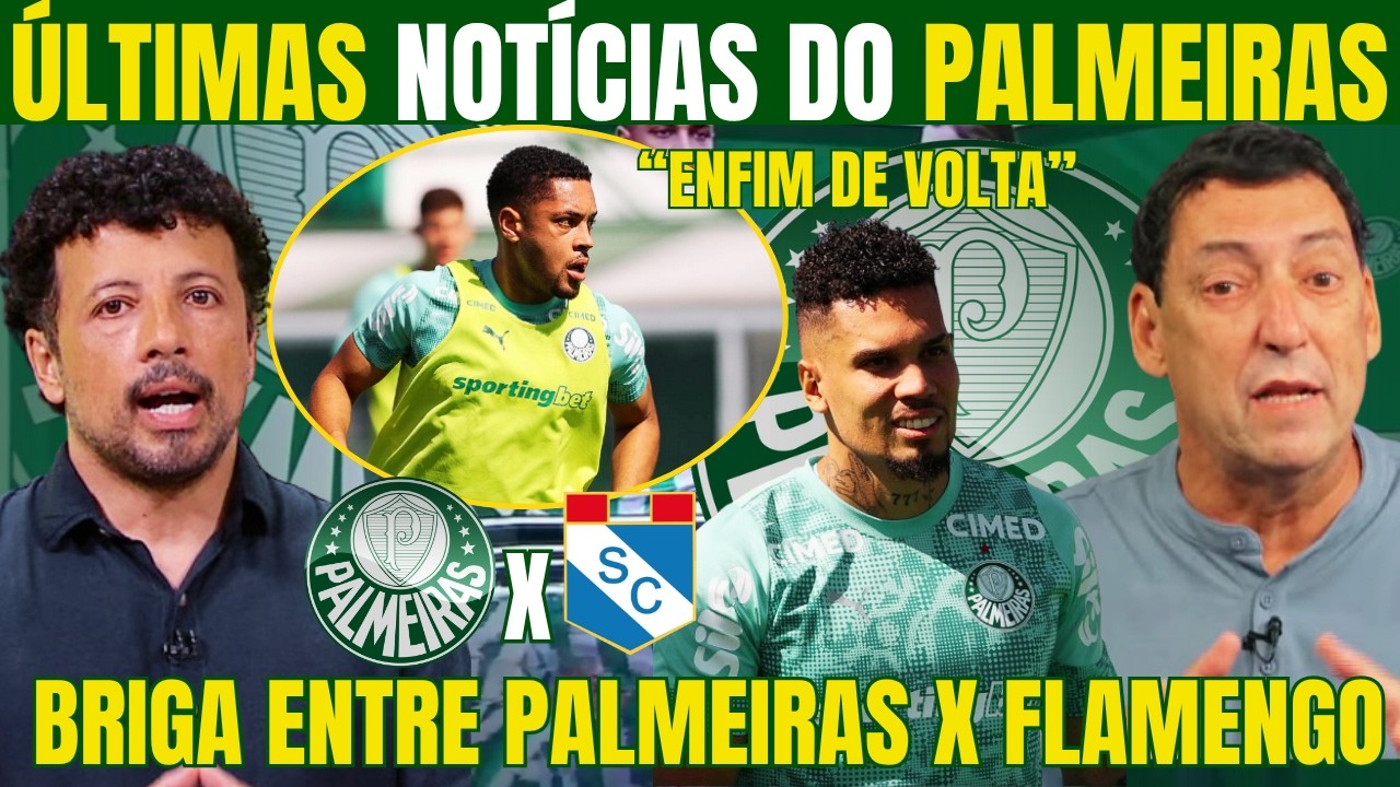 &Uacute;LTIMAS NOT&Iacute;CIAS DO PALMEIRAS! VITOR ROQUE CONFIRMADO NA LIBERTADORES! JULGAMENTO DE ABEL E MAIS!