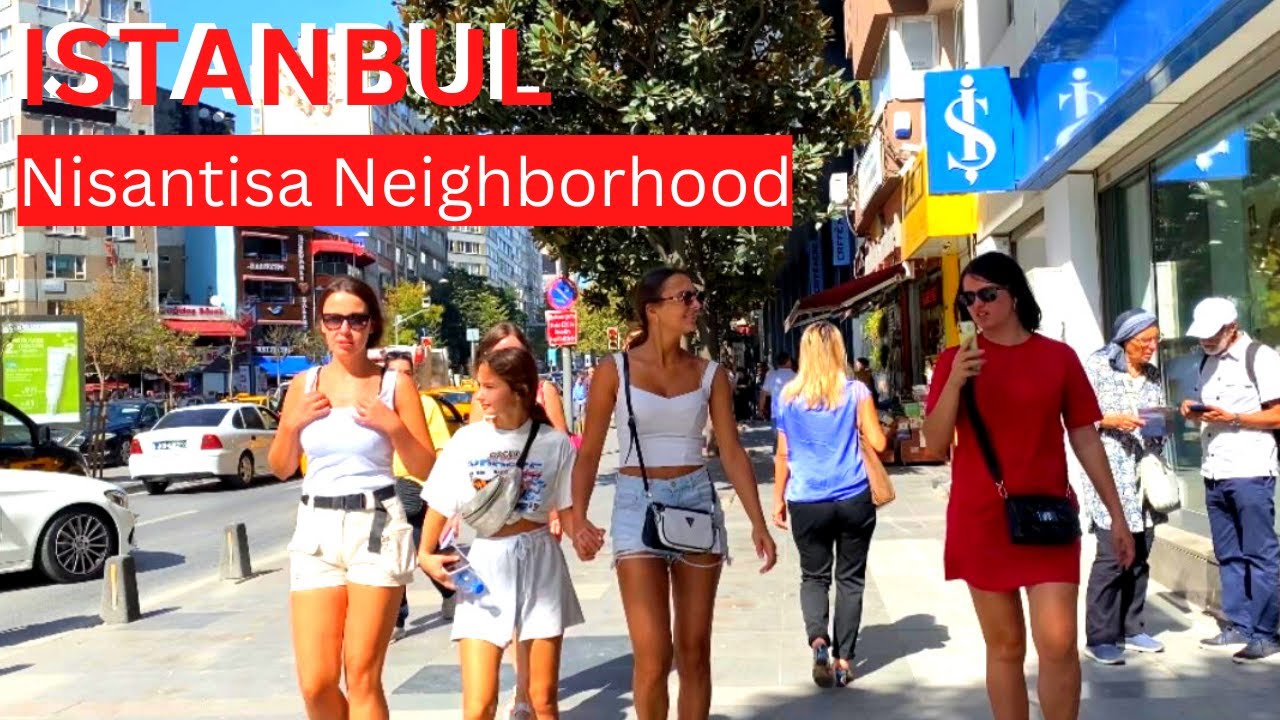Nişantaşı, Rumeli Caddesi -Osmanbey  Halaskargazi Cadessi Şişli, Istanbul |  01 Sept 2022 | 4K 30fps