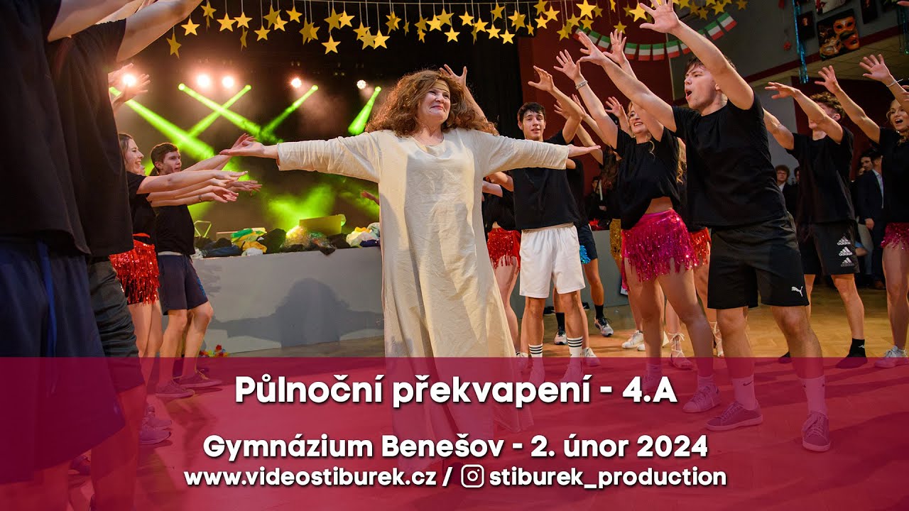 4.A / Půlnoční překvapení / Gymnázium Benešov 2024