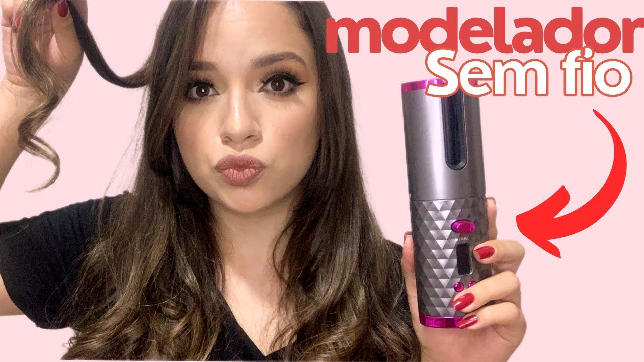 MODELADOR DE CACHOS SEM FIO DA SHOPEE - vale a pena? *resenha sincerona*