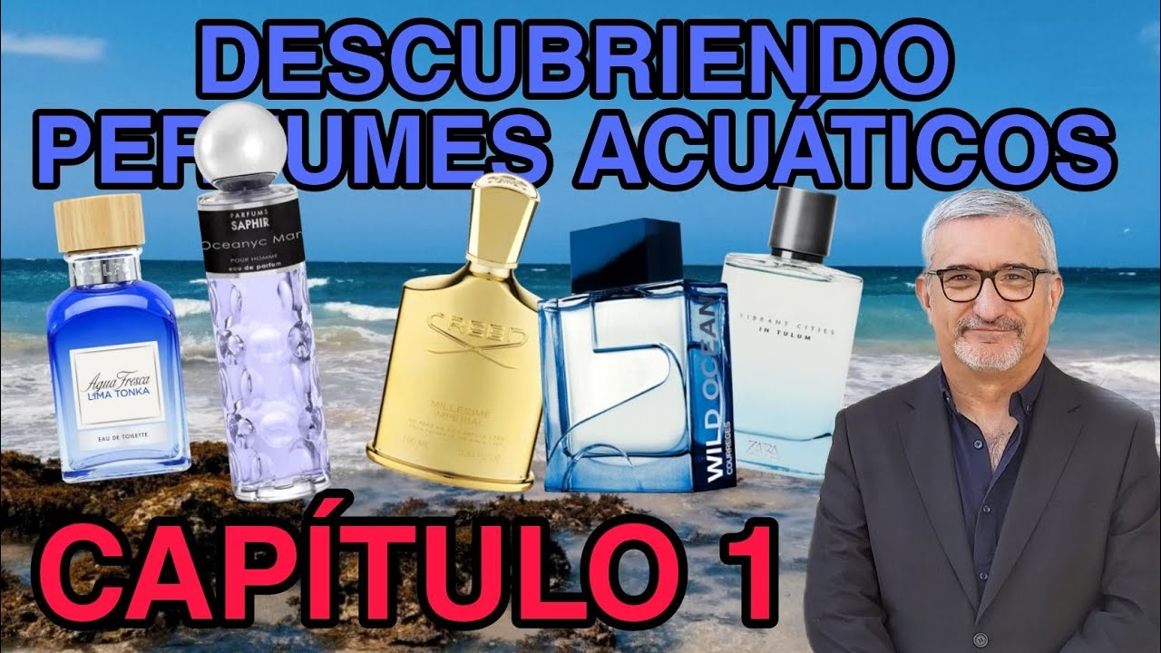 Descubriendo los mejores perfumes acu&aacute;ticos de mi colecci&oacute;n: Primera entrega