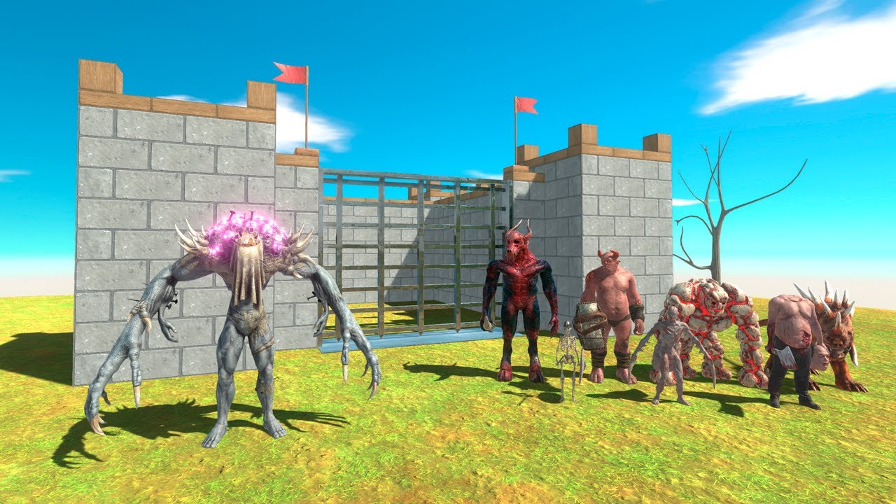 King Scourge vs Infernals - Animal Revolt Battle Simulator