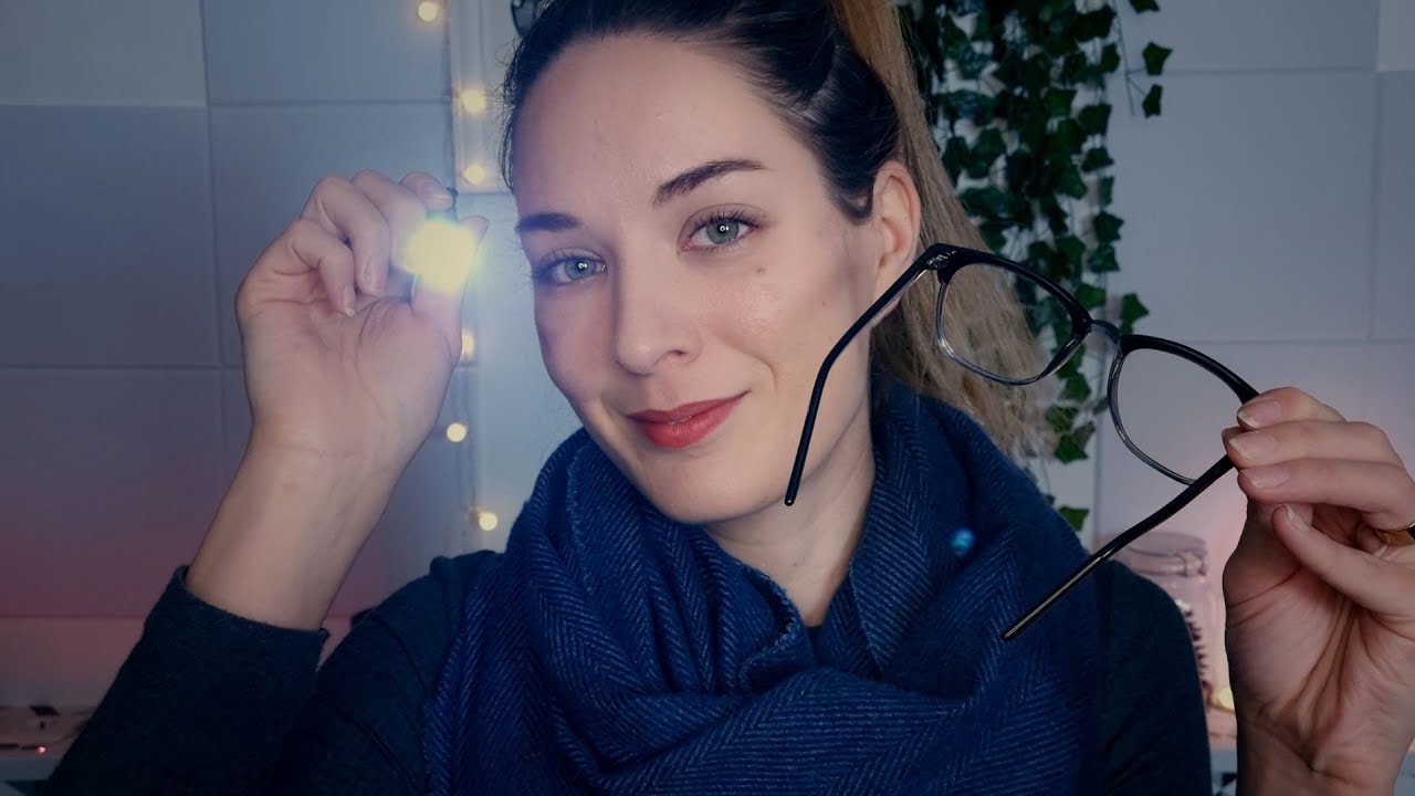 ASMR | Relaxing Eye Exam Roleplay | Medical Roleplay For Sleep