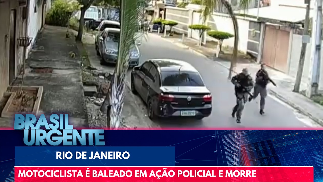 Pol&iacute;cia mata motociclista ap&oacute;s persegui&ccedil;&atilde;o no Rio de Janeiro | Brasil Urgente