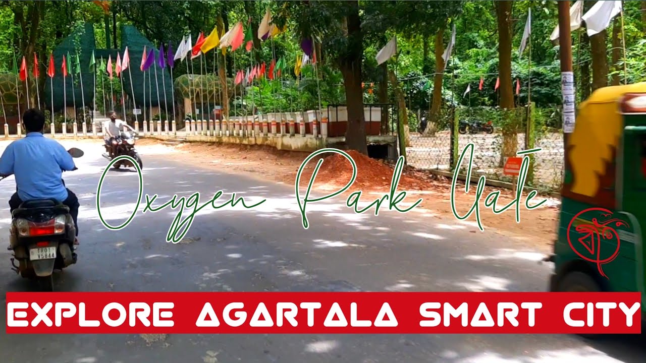 Explore Agartala Smart City | Lichubagan Via Shalbagan To Oxygen Park Gate @PRESSPLAY...