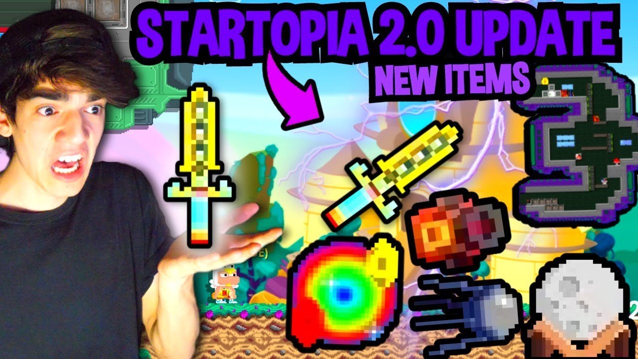 STARTOPIA 2.0 UPDATE! [NEW ITEMS] - Growtopia