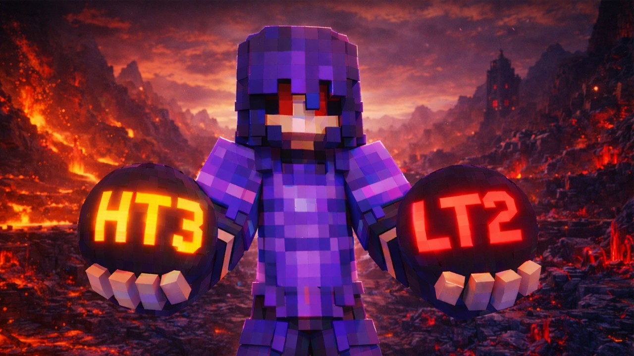 Я ПОДНЯЛ СВОЙ УРОВЕНЬ В ПВП И ПРОШЕЛ ТИР ТЕСТ | MINECRAFT 1.21