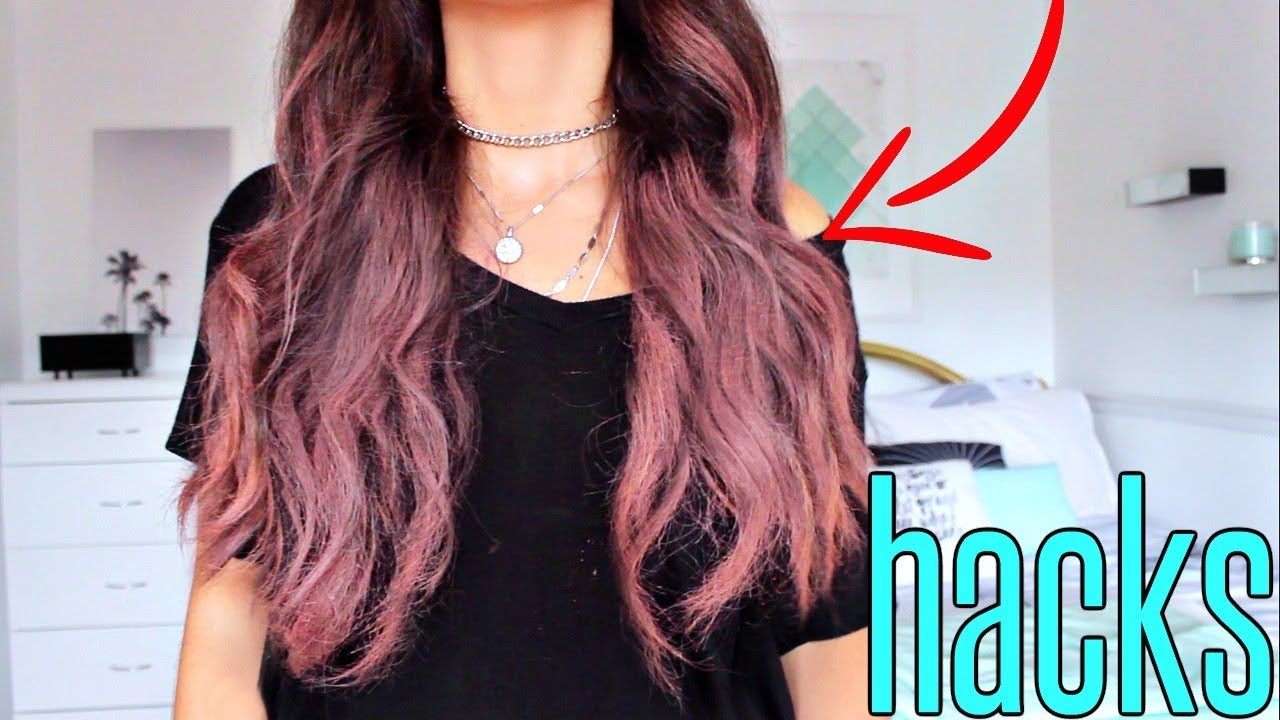 8  HAIR HACKS EVERY Girl NEEDS To Know !!