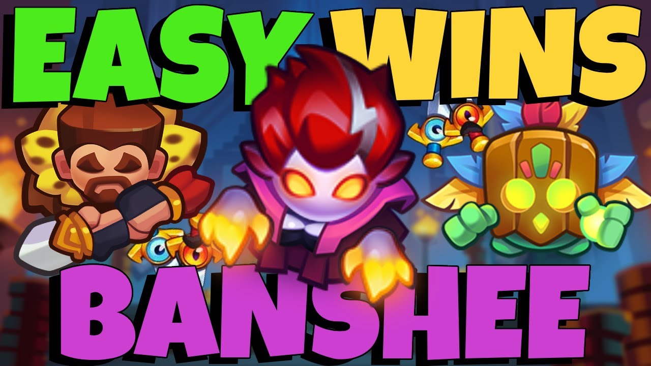 This Banshee Is My BEST DECK In Rush Royale! - *INSANE* Banshee Gameplay - Rush Royale