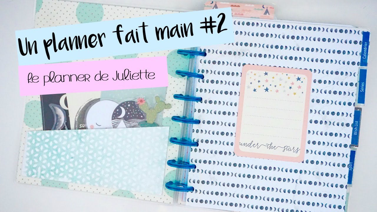 Un planner fait main #2 - Le planner de Juliette