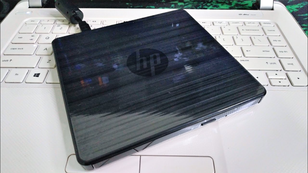HP USB External DVD-RW Drive Model : GP70N Unboxing & Testing