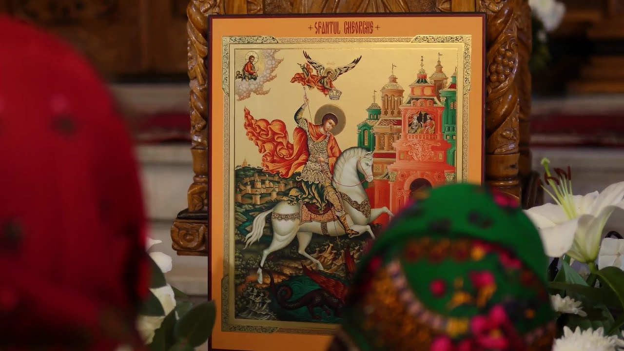 Troparul Sf. Gheorghe – Tinerii Parohiei Sf. Gheorghe și Dimitrie (Slobozia, protopopiat Roznov)