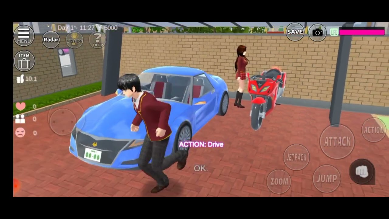 SAKURA SCHOOL|| SAKURA DAN TAIGA #sakuraschoolsimulator 
