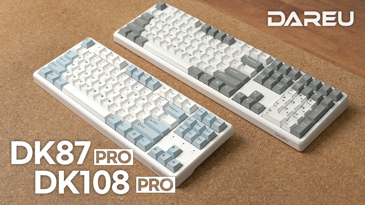 [🎁구독자이벤트] 다얼유의 새로운 전략🔥 가성비+대중성을 갖춘 기계식키보드 Dareu DK108 PRO & DK87 PRO