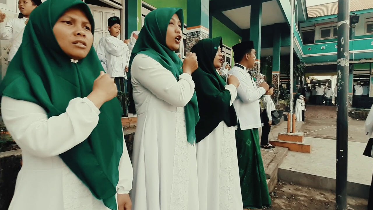 Upacara Hari Santri Nasional 2019 | MI Ma'arif NU Klesman Wonosobo