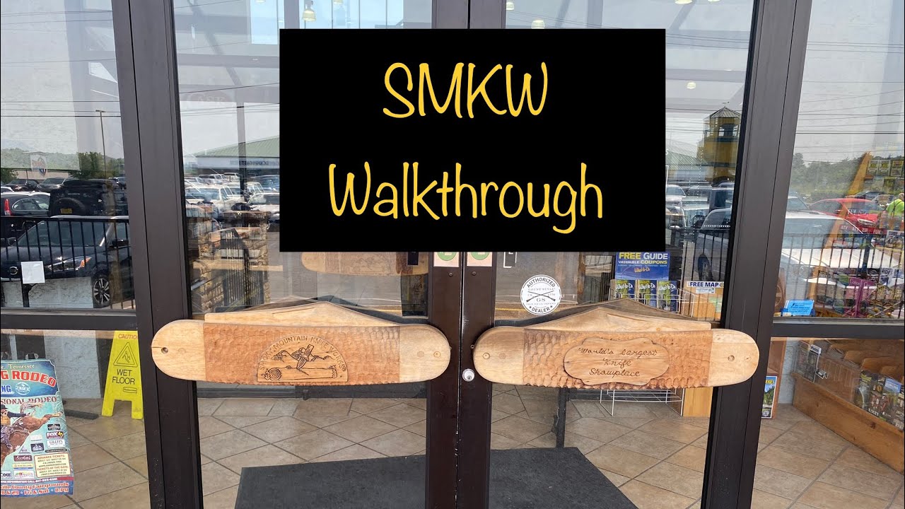 Visiting SMKW. A Walkthrough of Smoky Mountain Knife Works!