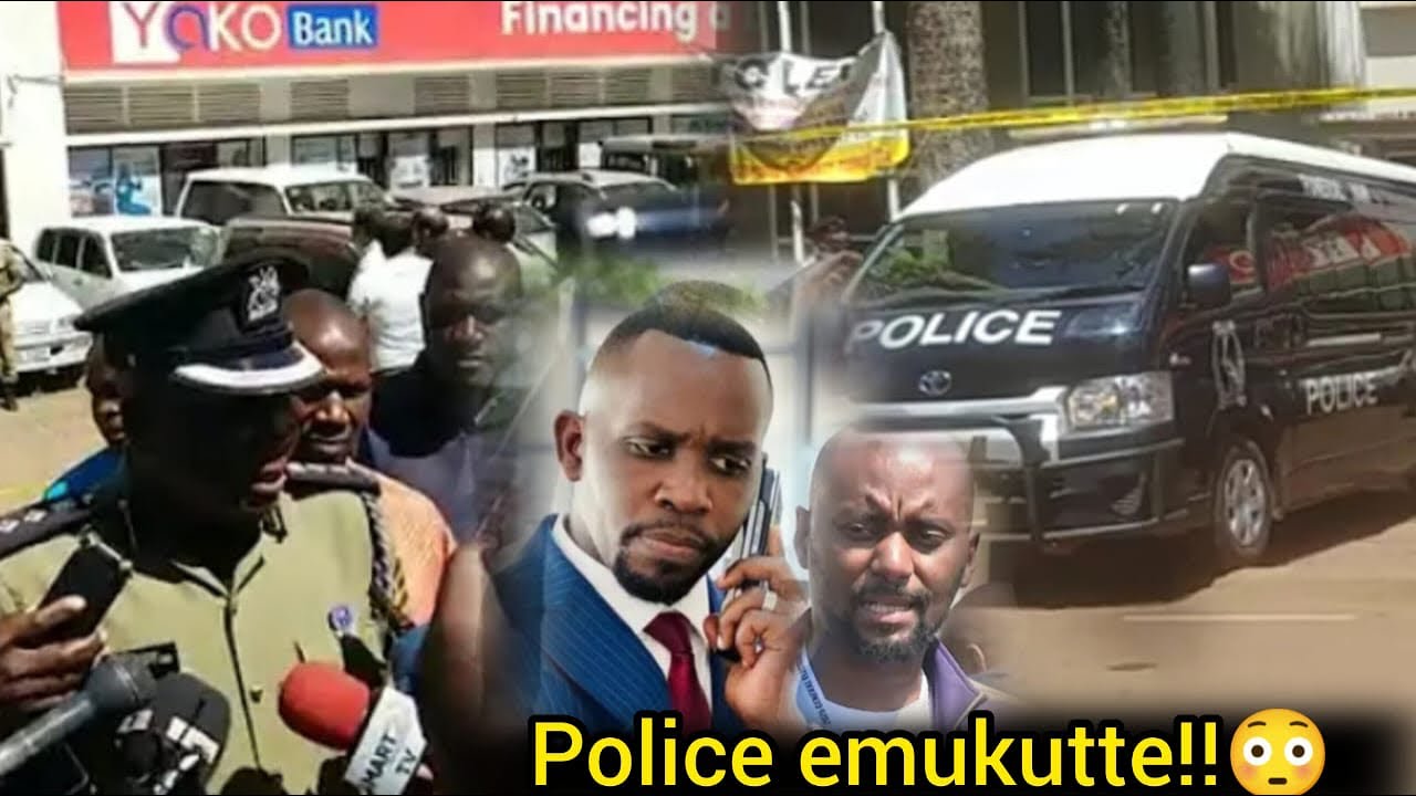 Finally! Police emukutte babano😥ye omubaka joel Ssenyonyi wuno agamba kino kika ate bibini…