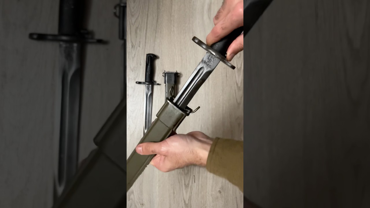 M1 Garand bayonet comparison #ww2 #history #wwii #reenactment