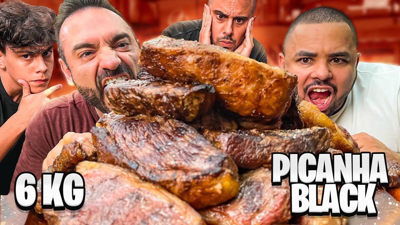 O DESAFIO MAIS INSANO DE BRASÍLIA| PICANHA BLACK COM @Corbucci Eats e  @Patricio Carvalho