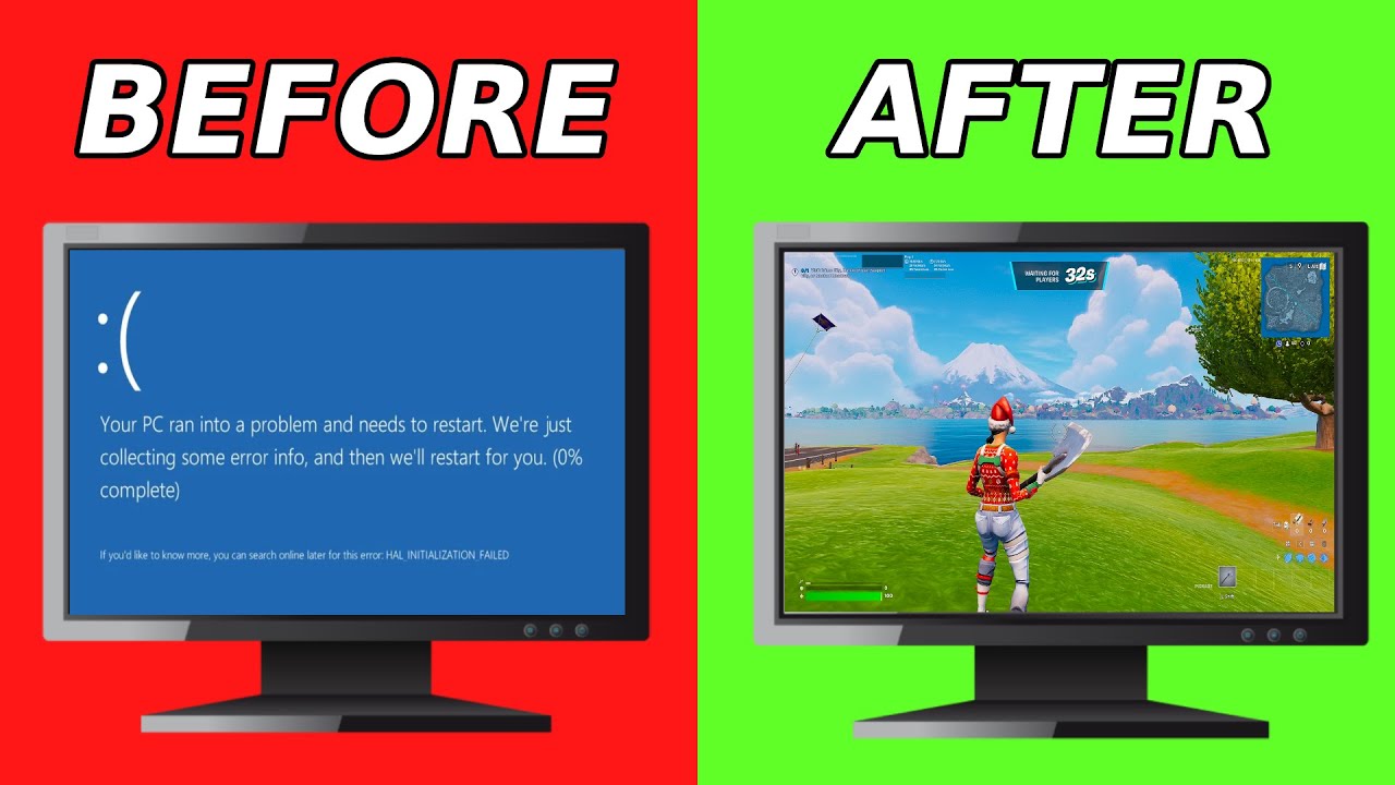 How To Fix BLUE SCREEN When Playing Games on Windows PC (BSOD Error)