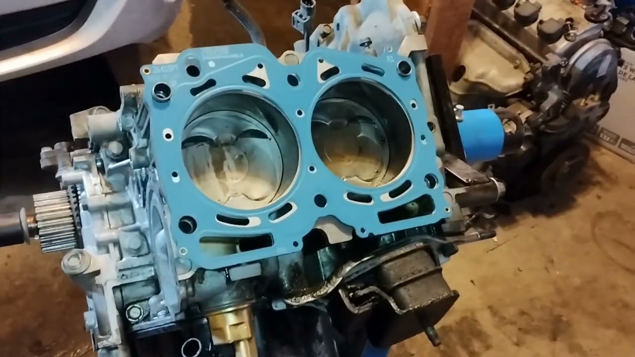 2009 Subaru Impreza, motor parte 3