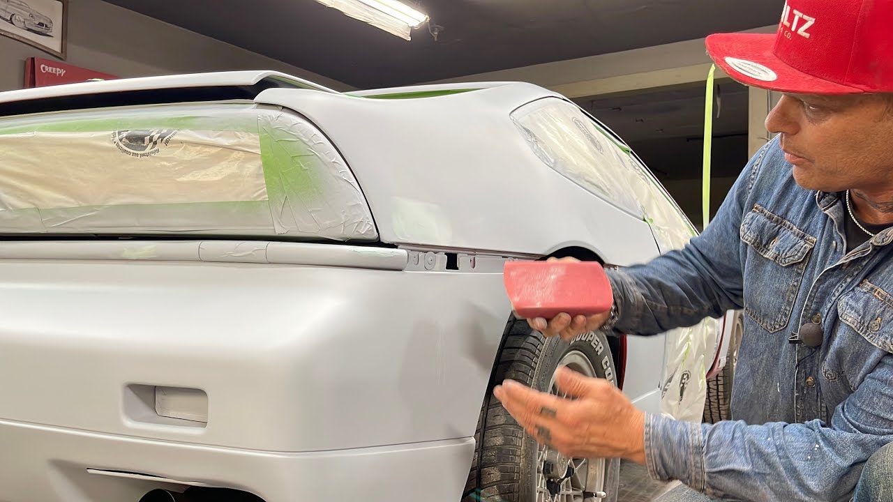 Paint prep: fixing all the scratches, pinholes, and imperfections in the primer