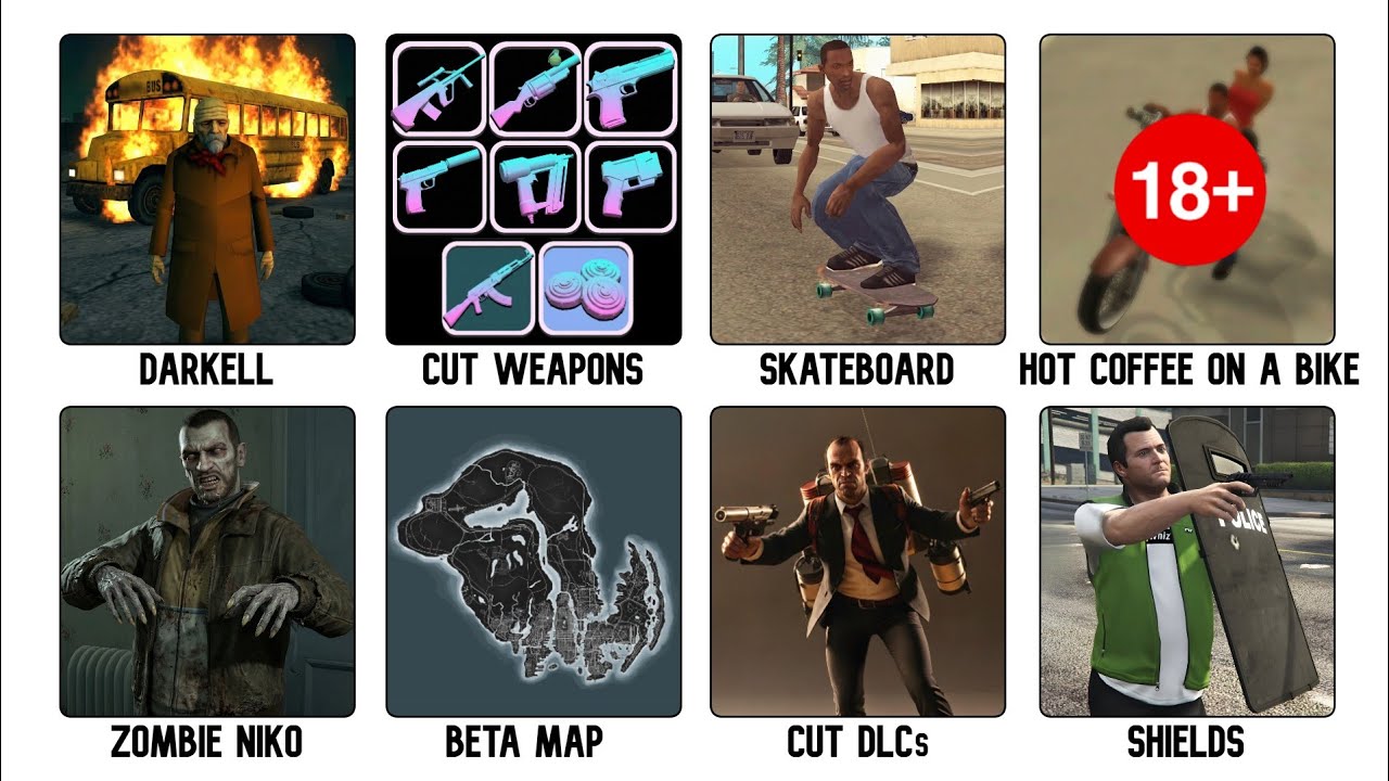 Every Removed Features in GTA Games Explained
