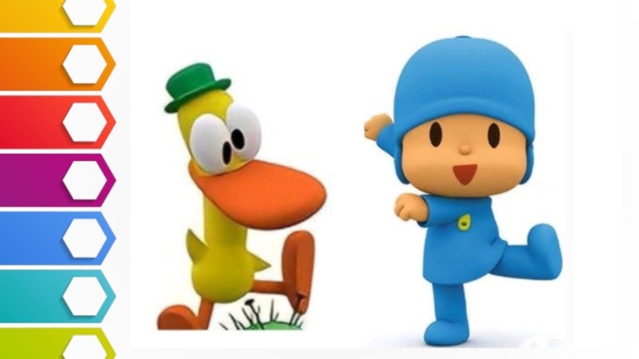 🥰😍 💕cute pocoyo drawing🥰l easy drawing for kids💗l POCOYO l pocoyo drawing🥰l how to draw pocoyo