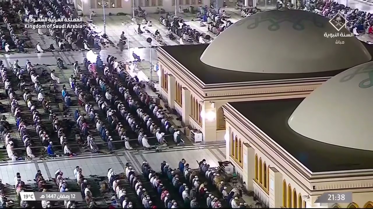 13th  Ramadan 1447 Madeenah Taraweeh Sheikh Barhaji